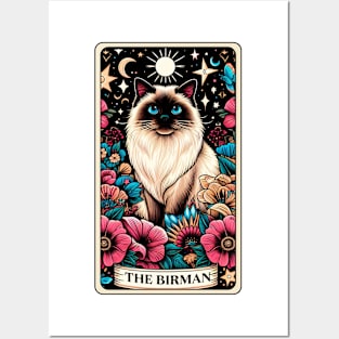 Birman Cat Tarot Card Posters and Art